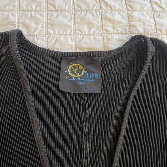 Blue Life Black Toe Top Crop Komodo size xs - Picture 3 of 9